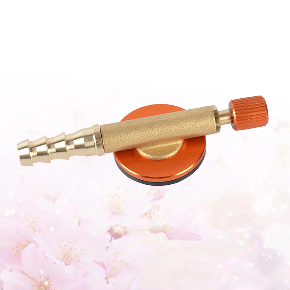 

1 Pc Gas Stove Flat Cylinder Gas Stove Safe Switch for Picnic Hiking Camping