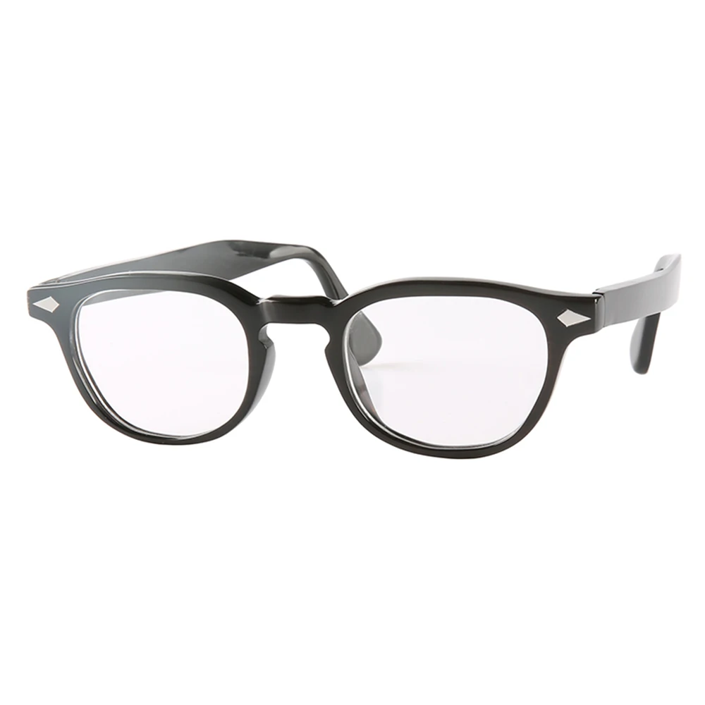 

2023 винтажные классические оправы для очков для чтения ручной работы с заклепками для мужчин очки для близорукости натуральный рожок деловы...