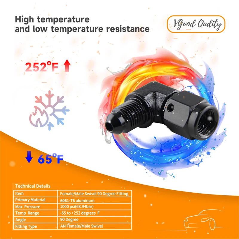 2 шт. адаптер для шланга AN3 Мама-папа |