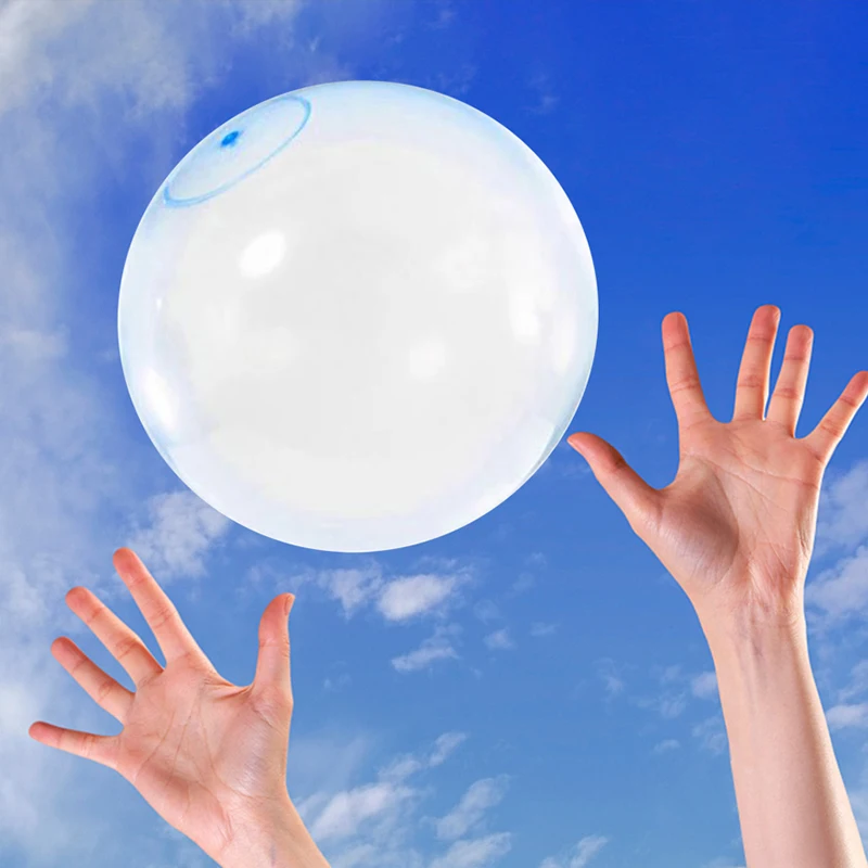 Детские уличные игрушки шар из пузырьков надувной резиновый игры воздушные шары