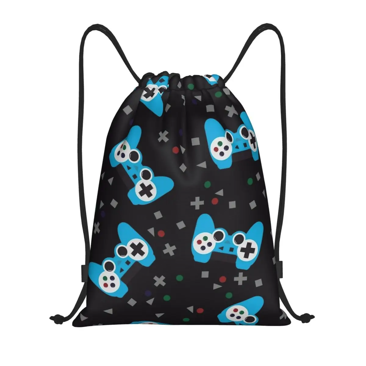 Игровой контроллер с игровым управлением рюкзак на шнурке ретро-рисунком