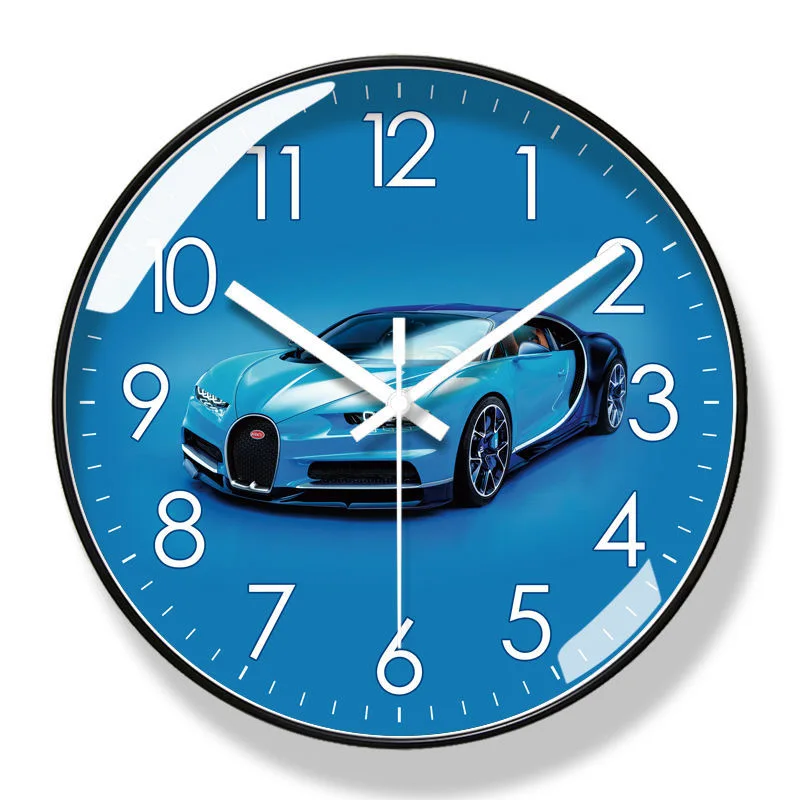 

10 12 Inch Silent Quartz Wall Clocks For Living Room Office Store Nordic Fashion Modern Home Decoration Luxury Art Digital Clock