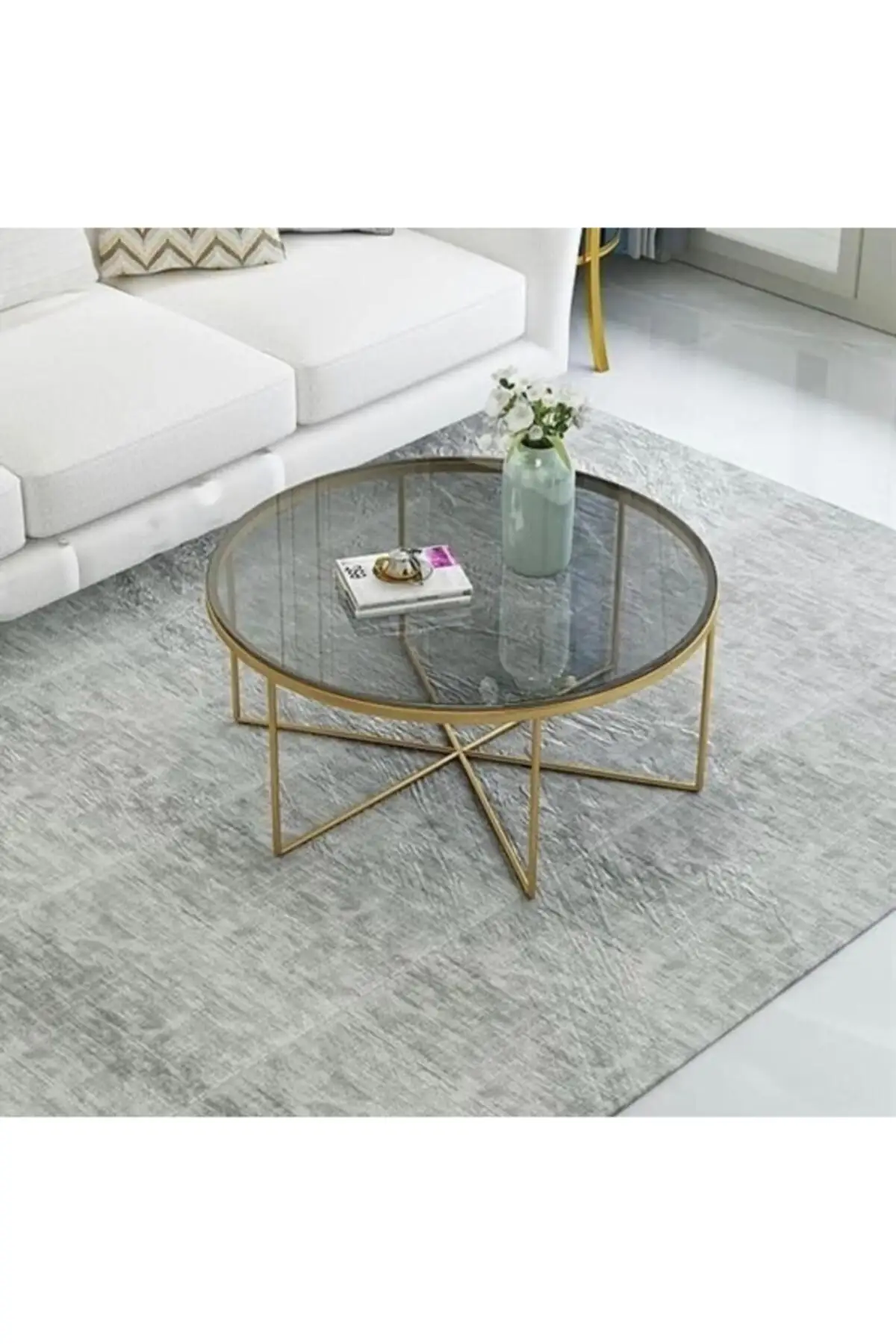 

Modern Metal Gold Medium Coffee table coffe table