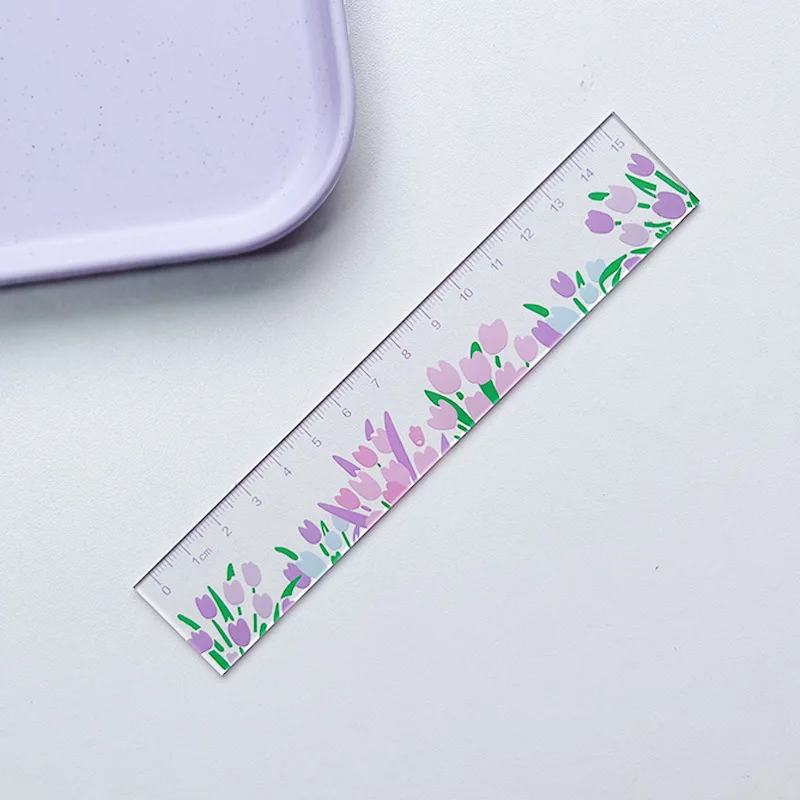 

Прозрачная линейка YOUQIWJ cz201 15 см