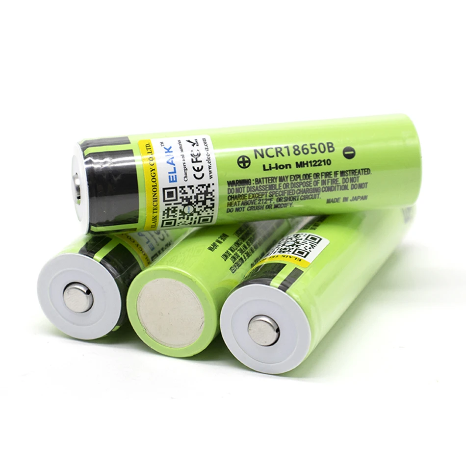 

3.7V 18650 3400mAh 18650 Battery Lithium-ion NCR18650B Rechargeable Battery 4pcs Ncr18650b Battery 18650b 3400mah p34 (NO PCB)