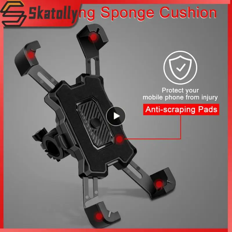 

Phone Bracket Rotate 360 Degrees Practical Bicycle Phone Racks Anti-slip Multi-scenario Use Bike Phone Holder Cycling Shockproof