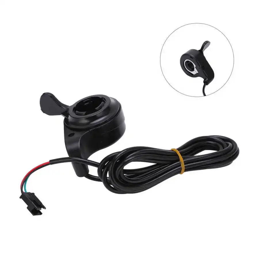 Electric Bike Thumb Throttle Speed Control Finger Throttle Accelerator Universal Accessory for Electric Bike Scooter