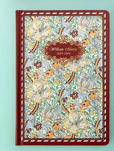 

Блокнот William Morris