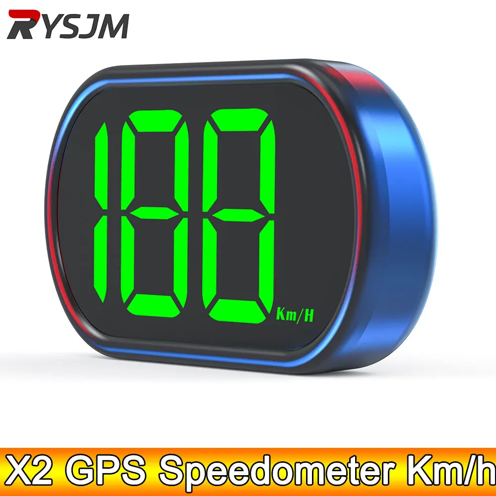 

Цифровой GPS-спидометр AD (км/ч) С Зеленой Подсветкой Для Всех Автомобилей 12В/24В, Проекционный Дисплей, Автомобильный Аксес...