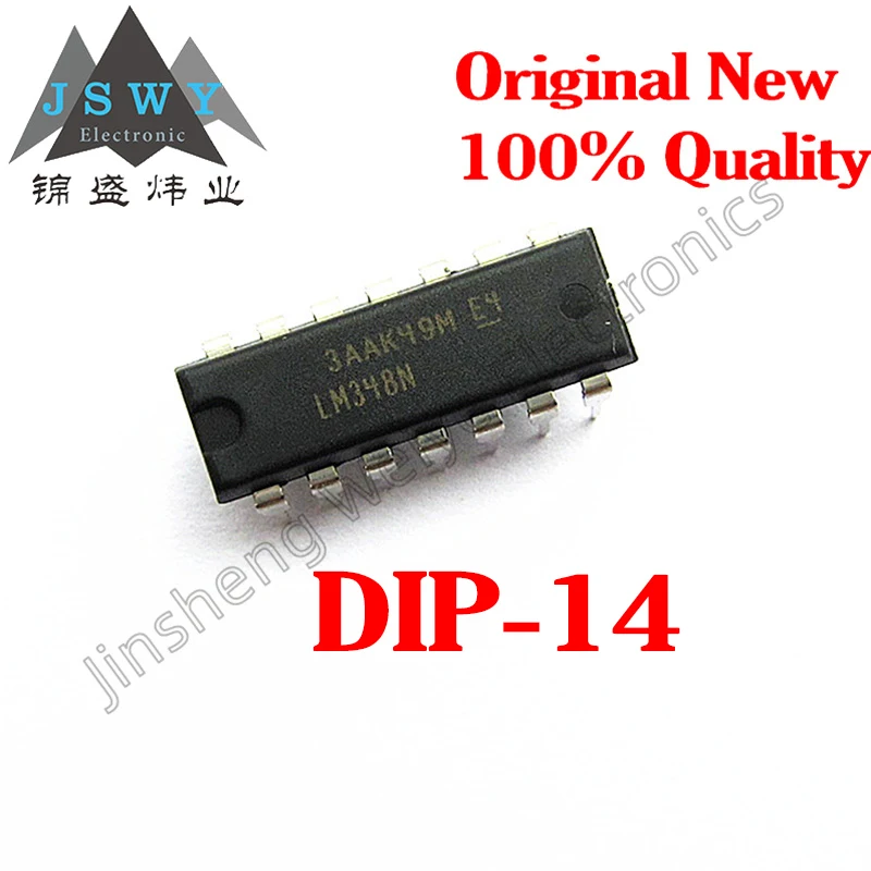 

5~10PCS LM348N LM348 In-Line DIP-14 Quad Op Amp 100% Brand New Original Large stock