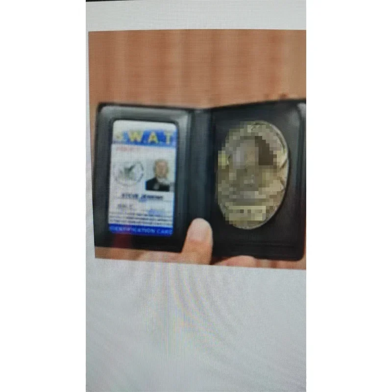 Персонализированная Индивидуальная сумка для карт металлический значок Thunderbolt