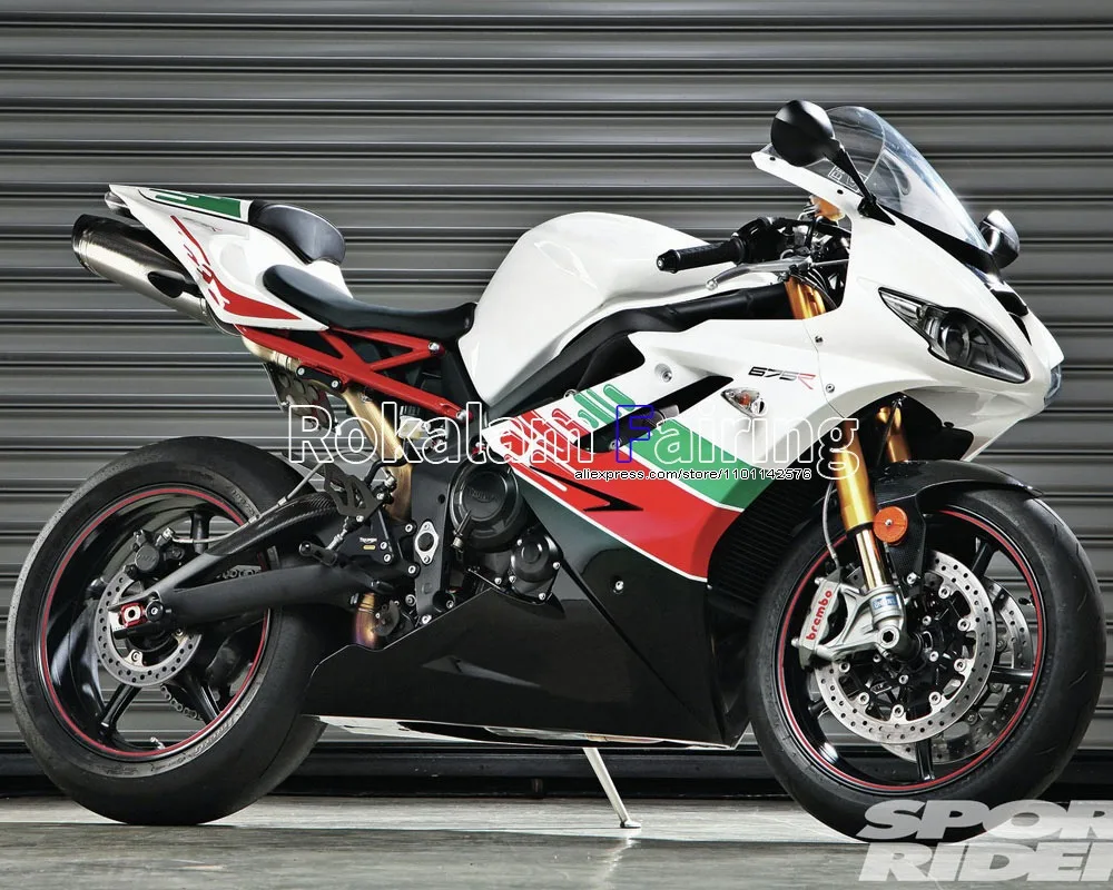 

Корпус из АБС комплект для Triumph Daytona 675 2009-2012 Daytona-675 Aftermarket Sportbike обтекатель (литья под давлением)