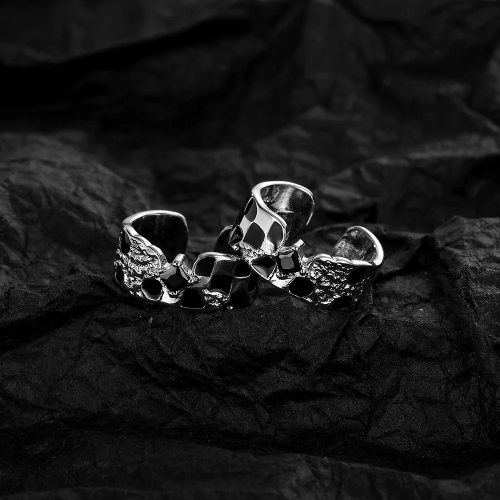 Trend Personalised Exquisite Zircon Open Copper Women's Ring - A Stunning Gift for Someone Special