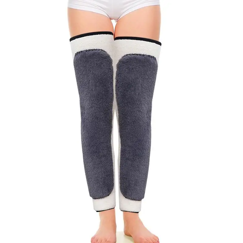 

Knee Protector for Women Thicken Warm Cashmere Knee Joint Brace Support Pads with Double Layers Knee Pads Knee Warmers