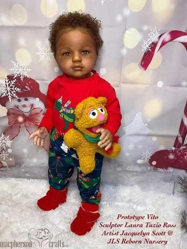 Фото EGO 30-дюймовые стоячие ножки Vito от Laura Tuzio Ross Reborn Baby Doll Неокрашенные комплекты Soft Touch с сертификатом №5