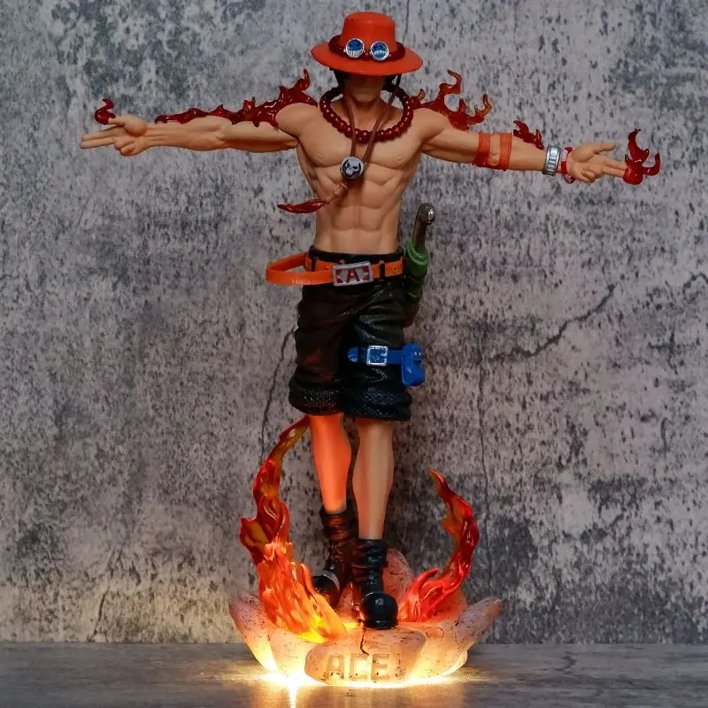 Фото Коллекционная статуэтка Monkey D. Luffy (27 см) из One Piece: эластичные руки, статичная модель, украшение для рабочего стола/изголовья кровати, подарок на день рождения другу №2