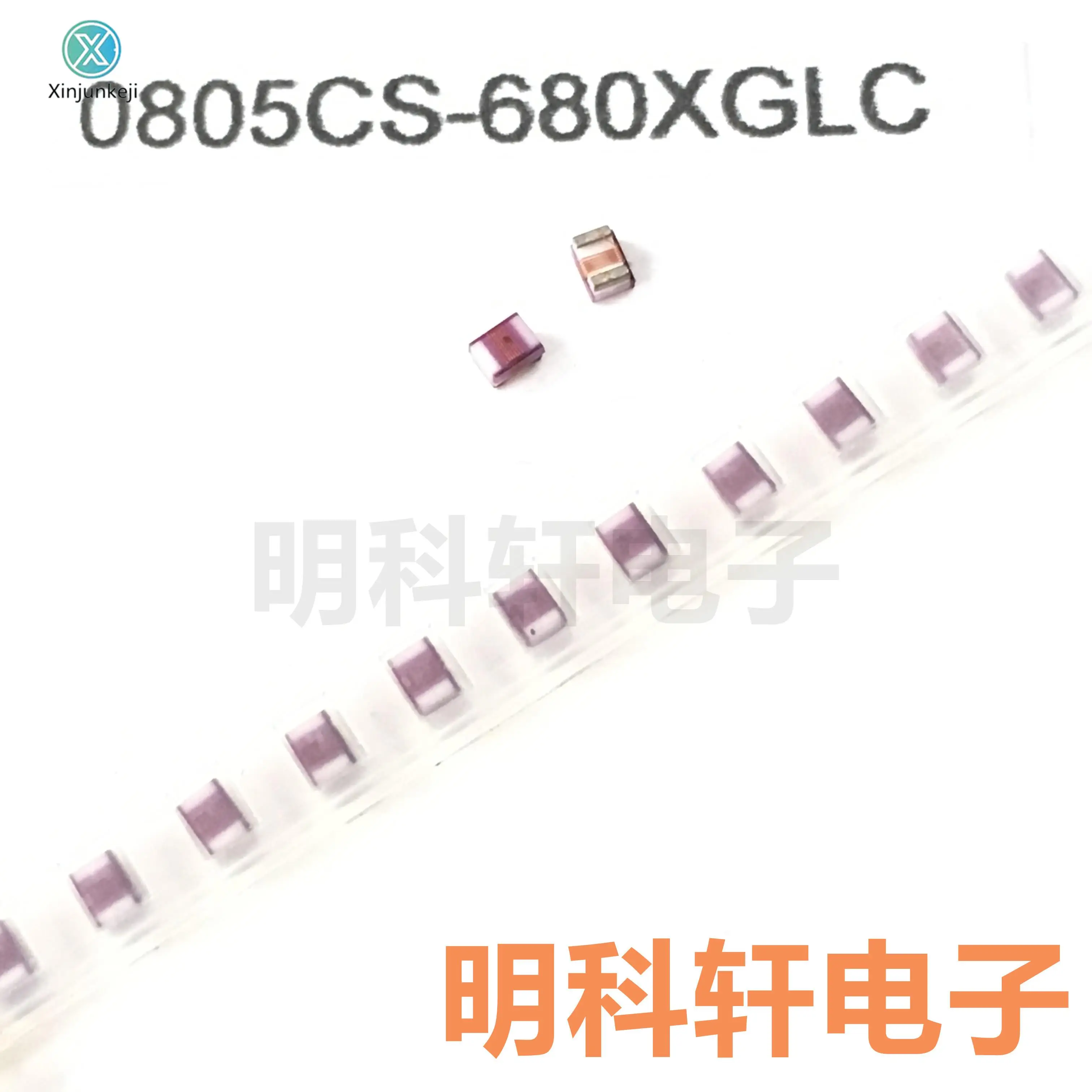 

30pcs orginal new 0805CS-680XGLC SMD high frequency wire wound inductor 0805 68NH