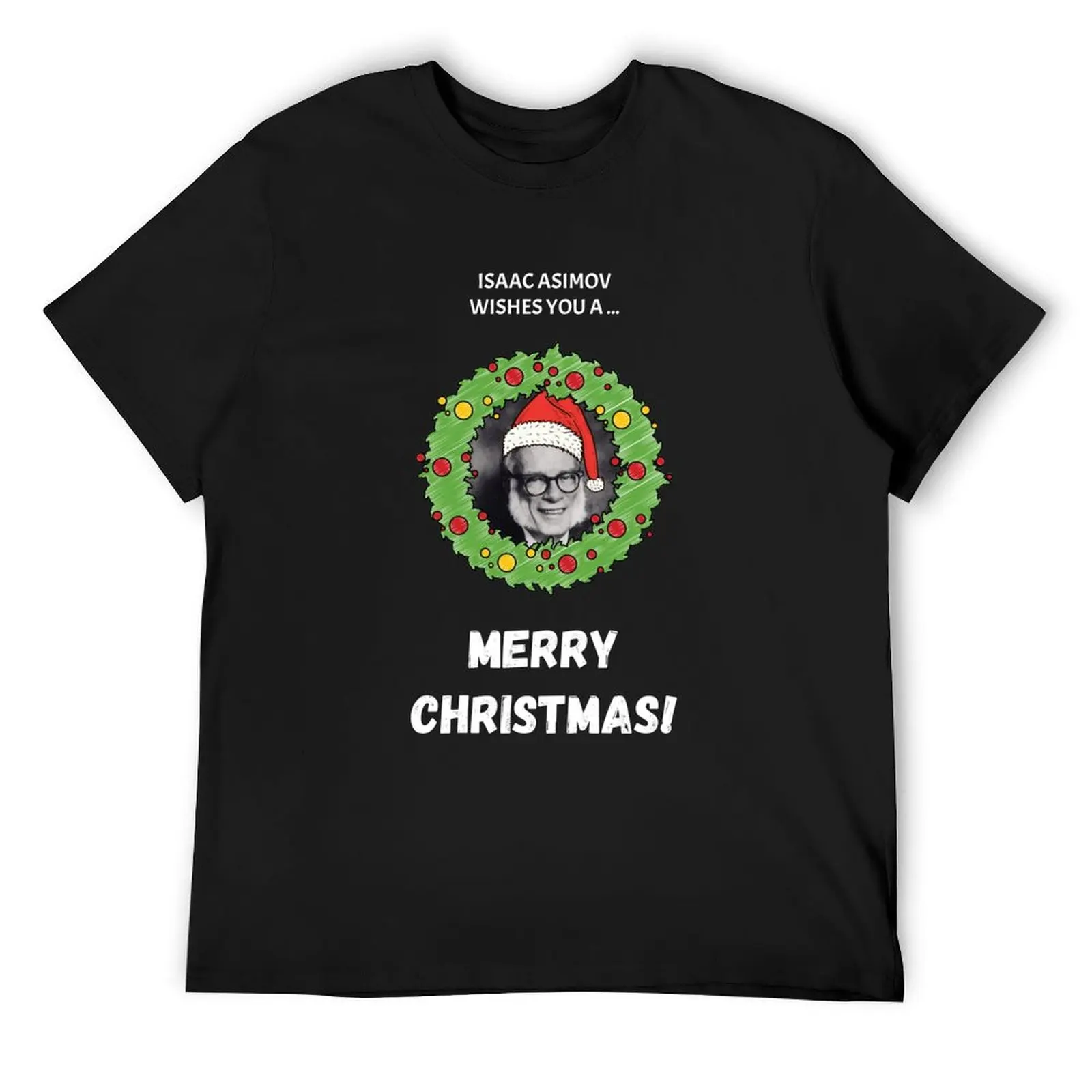 Исаак Азимовские пожелания вам с Рождеством! Футболка
