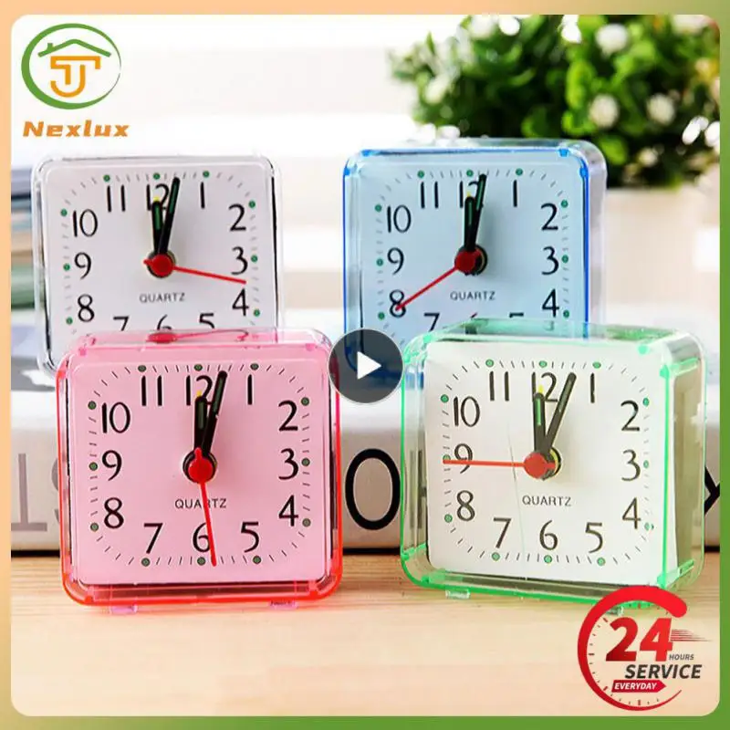 Travel Quartz Beep Clock Fashion Bedroom Bedside Alarm Clock Multi-function Kitchen Gadgets