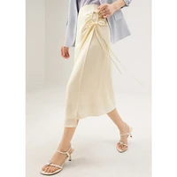 long skirts for women skirts womens midi spandex polyester elegant fashion solid asymmetrical mid calf empire vintage