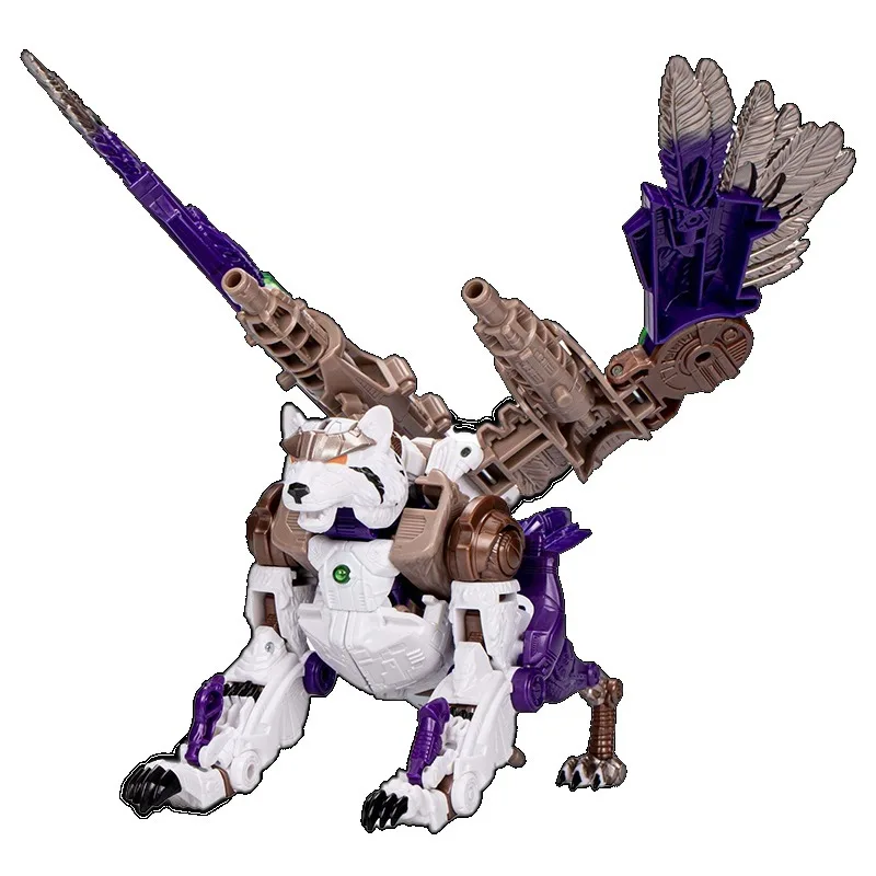 Фото 【В наличии】Фигурка Hasbro Transformers Legacy United Leader Class Beast Wars Tigerhawk, игрушка-подарок №4