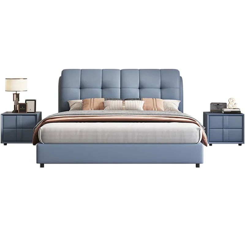 Европейская Современная двуспальная кровать водонепроницаемая детская