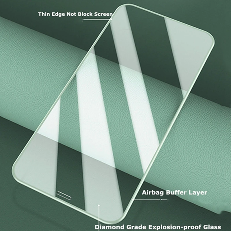 10PCS Luminous Protective Glass For Samsung S22  Screen Protector Samsung S21 Plus S20 FE S21fe s22Plus Glowing Tempered Glass