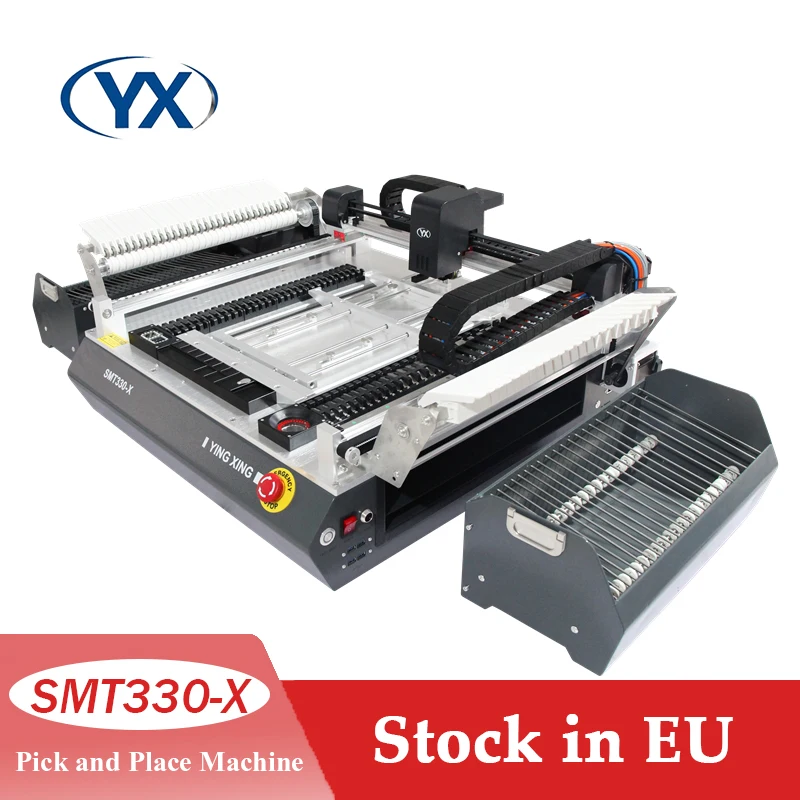 

Stock in EU SMT330-X Electronics Production Equipment Desktop Pick and Place Pcb Board Surface Mount Automatic Led SMT Machine