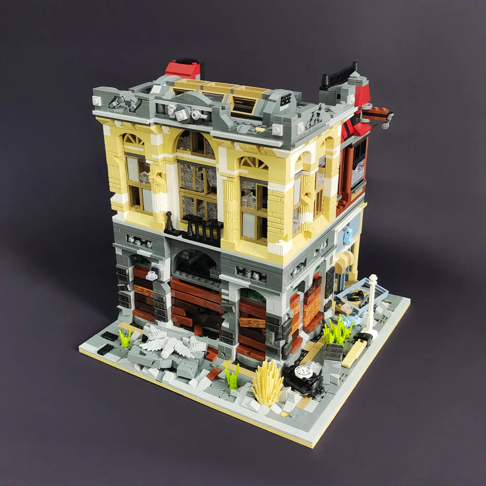 89102 Jiestar креативный эксперт Moc разрушение Судный день банк улица вид кирпичный