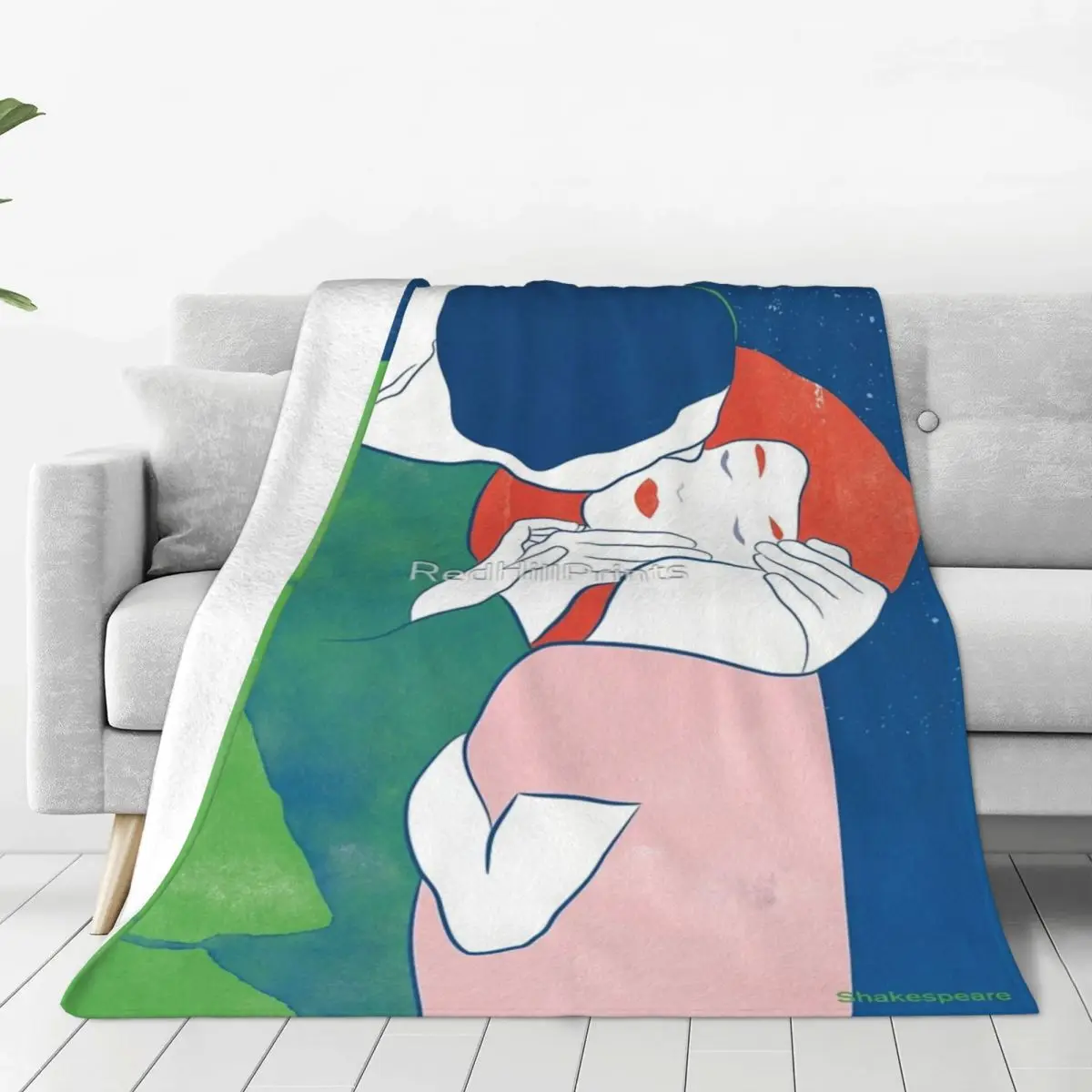 Ромео и Джульетта-Вильям Шекспир театр искусство для книжных влюбленных одеяло