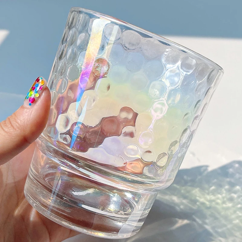 

Transparent Bubble Tea Cup 420ml Glass Cup With Lid and Straw Juice Glass Beer Can Milk Mocha Cups Breakfast Mug Drinkware