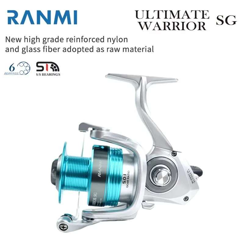 Рыболовная катушка RYOBI RANMI ULTIMATE WARRIOR SG Max Drag 10 кг BB 5