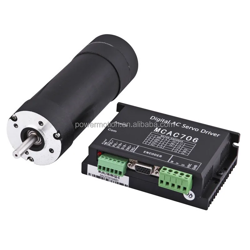 

low voltage Servo kit 36V 140W AC servo motor and driver