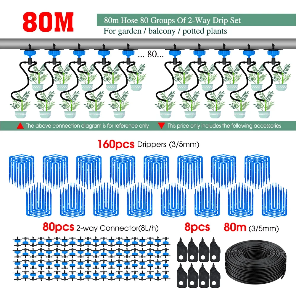 

Комплект капельного орошения 100-10 м