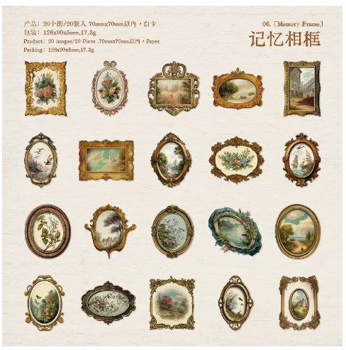 

Блокноты Amengguo, бумага, 20 шт.