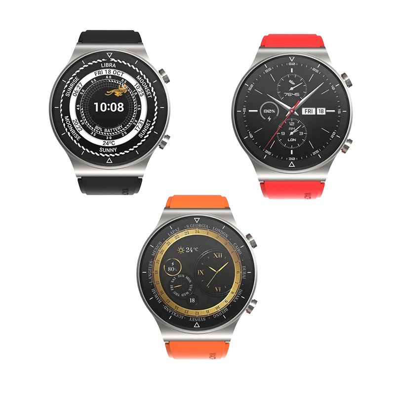 

High-quality Sport Band Replacement Silicone Strap Sweatproof Waterproof Watchband For Huawei GT2 Pro Watch