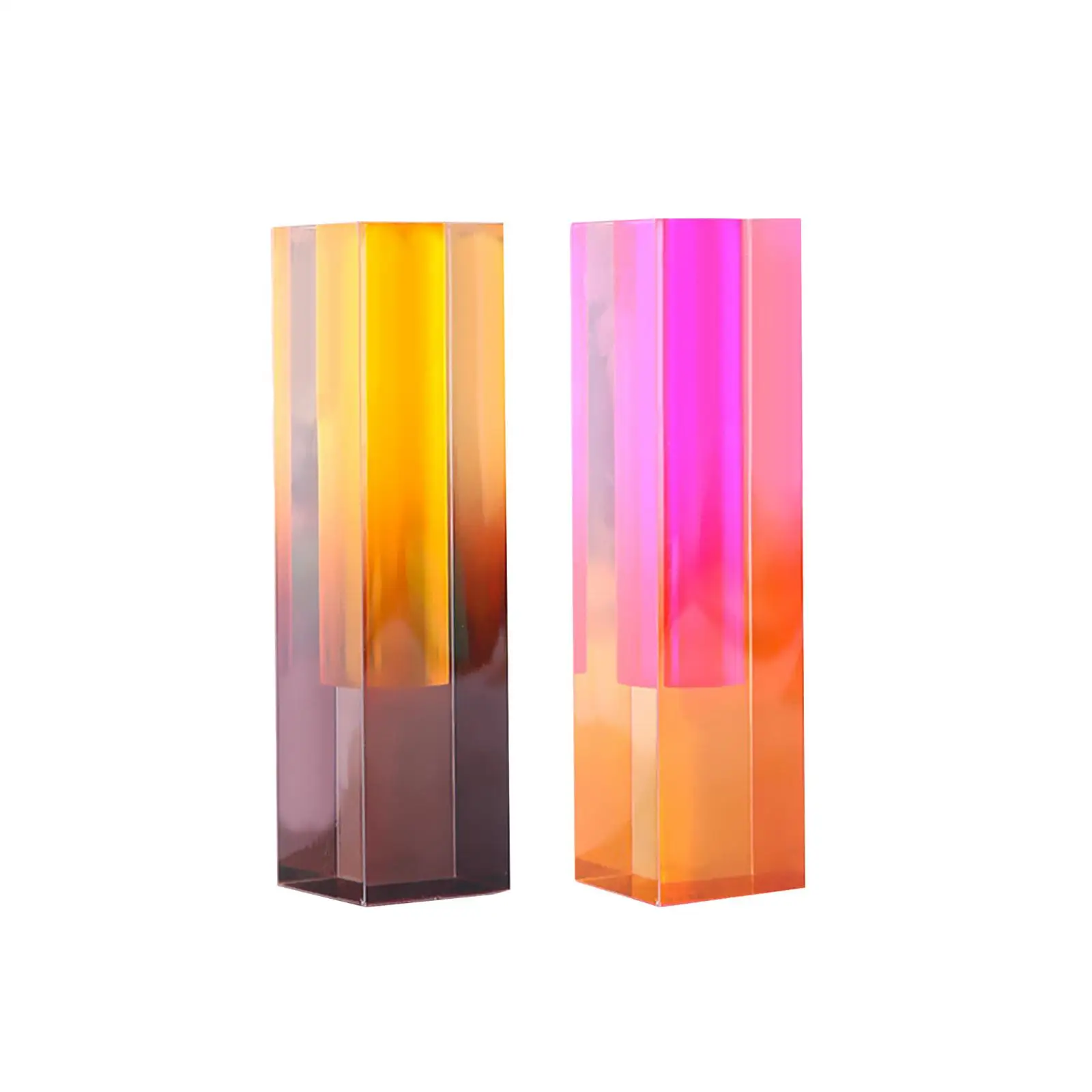 Ваза с колоннами и бутонами цветочный горшок акриловая ваза для цветов