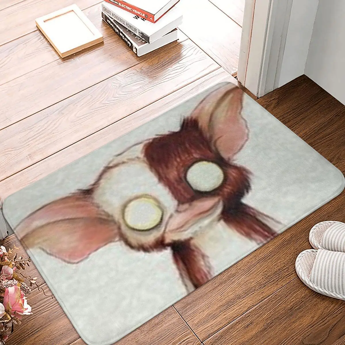 

Gremlins колокольчик эльф маленький монстр коврик для ванной комнаты Гизмо Придверный коврик ковер для гостиной коврик для балкона домашний де...