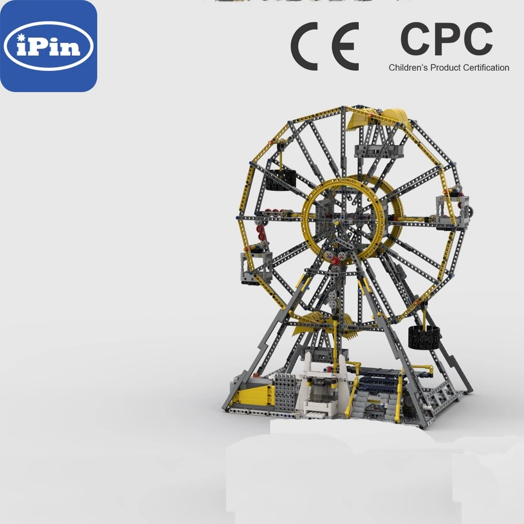 

Moc-57331 electric Ferris wheel 42005c 1623pcs electronic drawing building block technology assembly