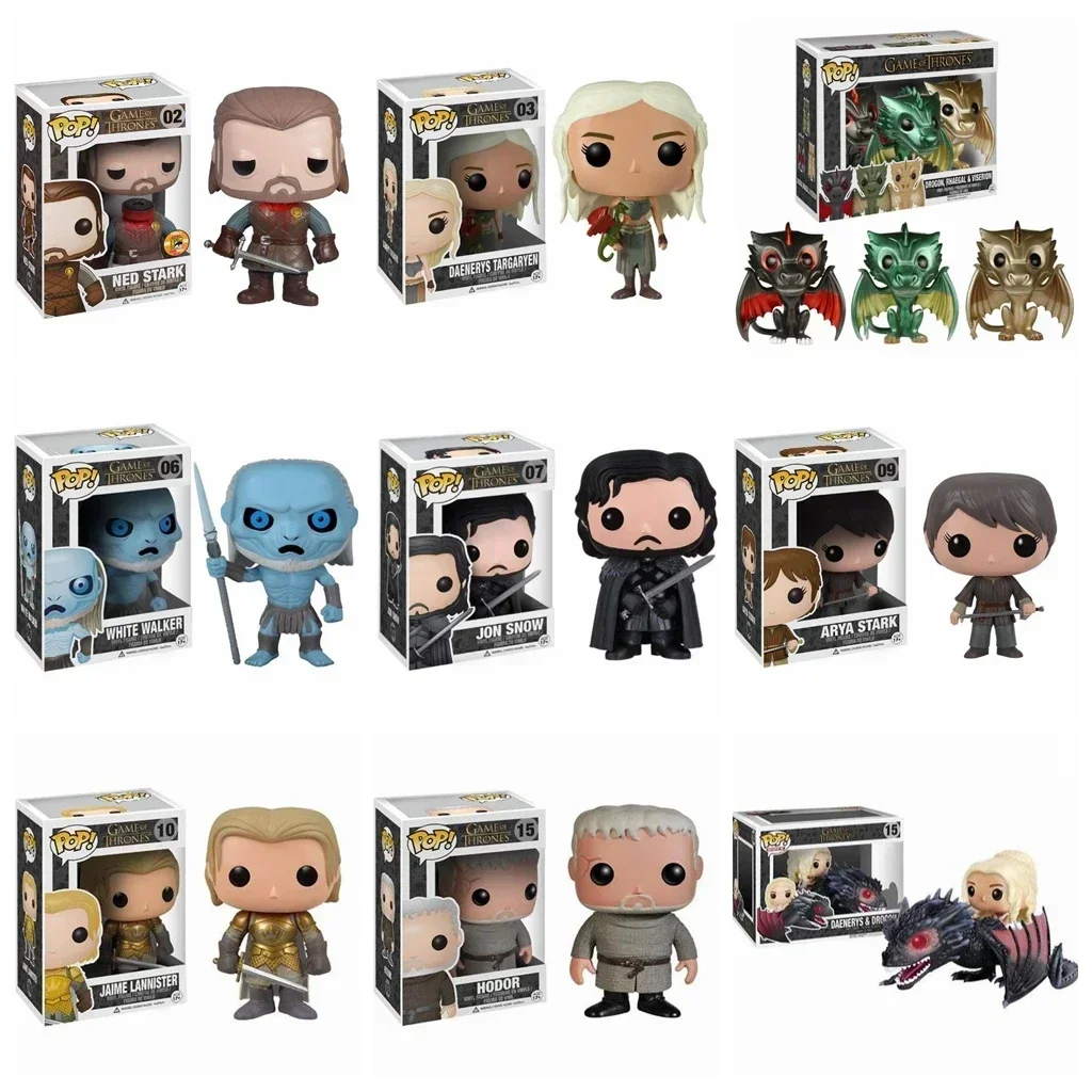 FUNKO Pop Game SAMWELL TARLY THE GUNTAIN JON SNOW HODOR Thrones FigureToys Коллекция Модель игрушки для детей