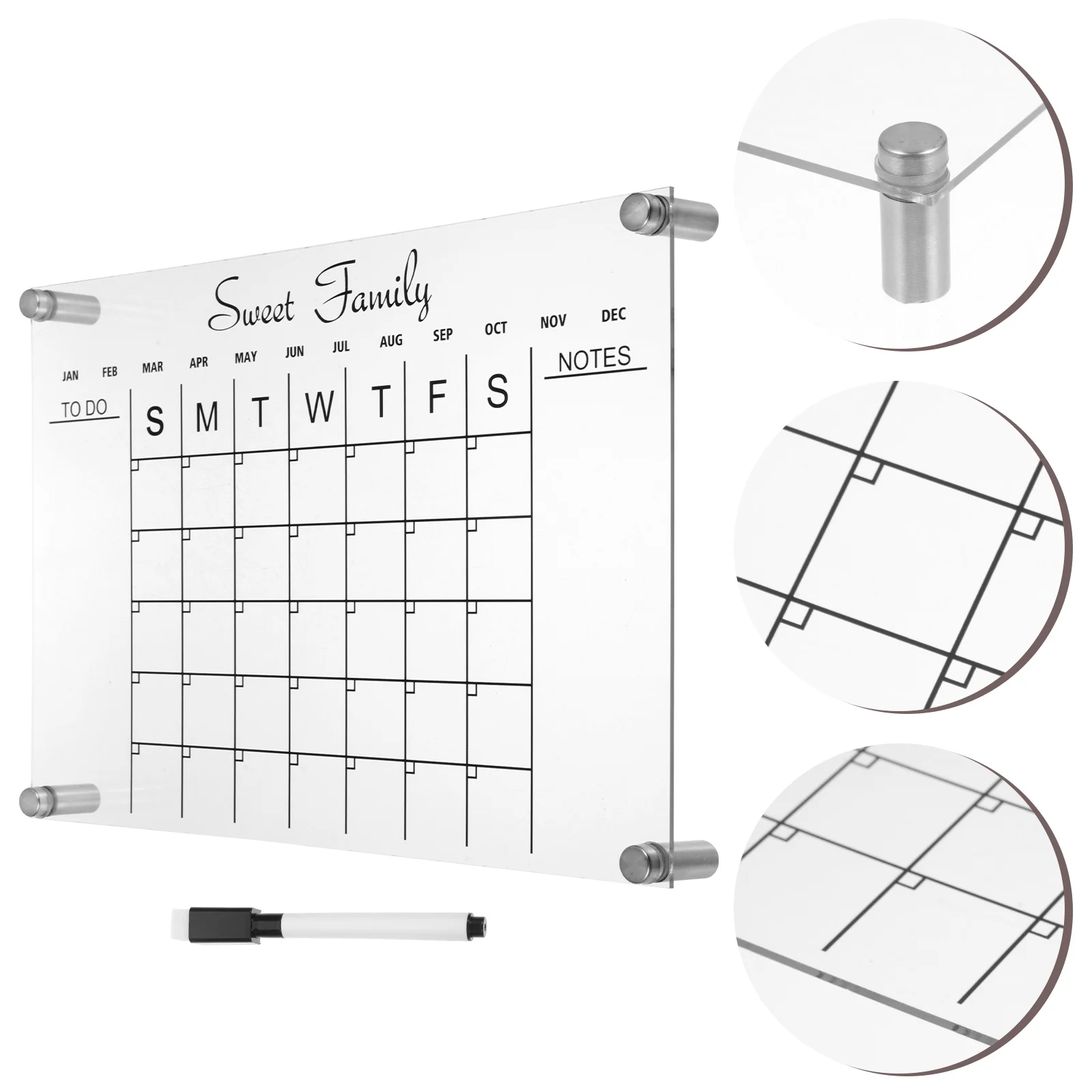 Magnetic Marker Boards Desktop Notebook