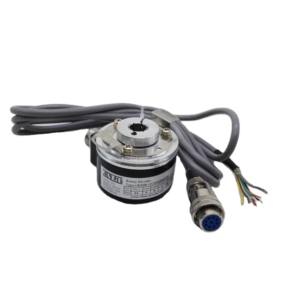 

58mm RI58-D hollow shaft encoder 100 360 1000 1024 2500ppr HTL output optical sensor