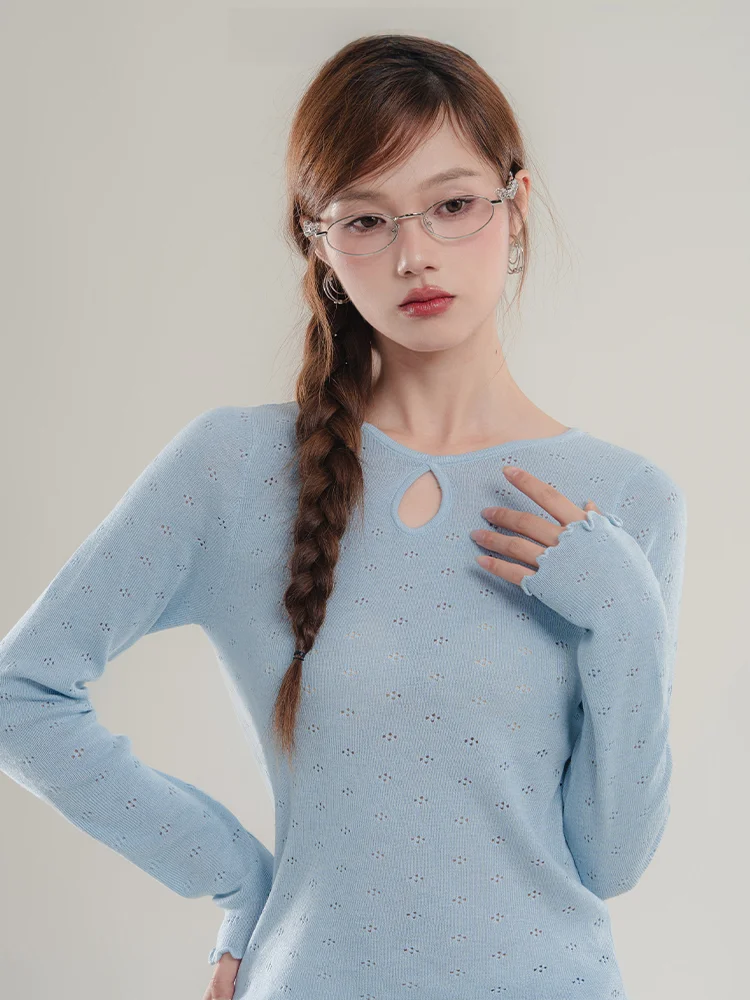 Женская кружевная рубашка Loveheynew летняя тонкая Солнцезащитная с длинным рукавом