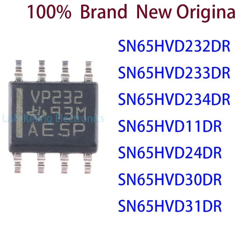 

SN65HVD232DR SN65HVD233DR SN65HVD234DR SN65HVD11DR SN65HVD24DR SN65HVD30DR SN65HVD31DR 100% Brand New Original IC