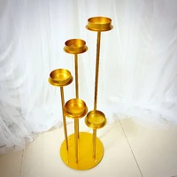 10 pcs column candle stand candlestick cup pillar holder wedding engagement birthday flower table centerpiece ornaments display