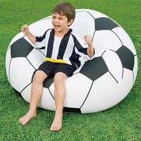 inflatable funny indoor water park lazy chair folding basketball football style sofa leisure relaxing children beach party toys