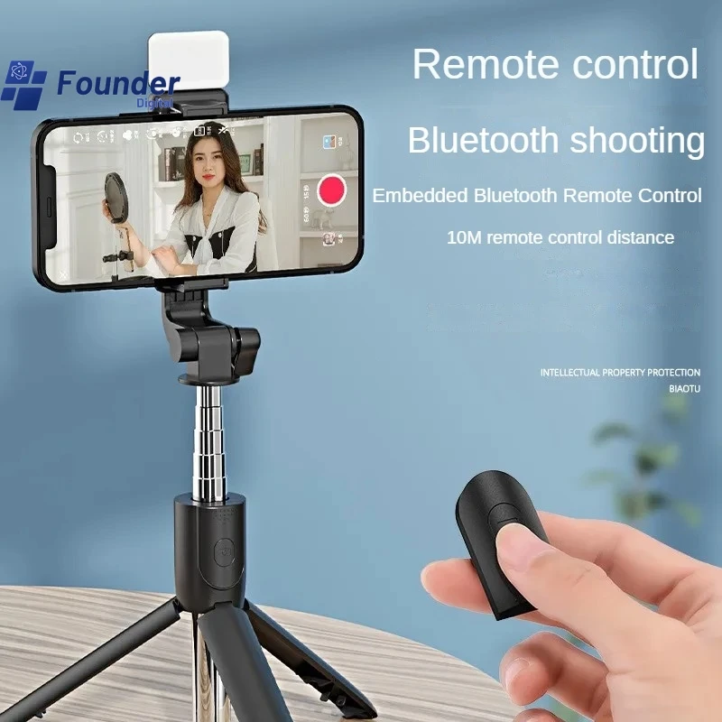 Держатель для телефона беспроводная палка селфи штатив вращение на 360 градусов