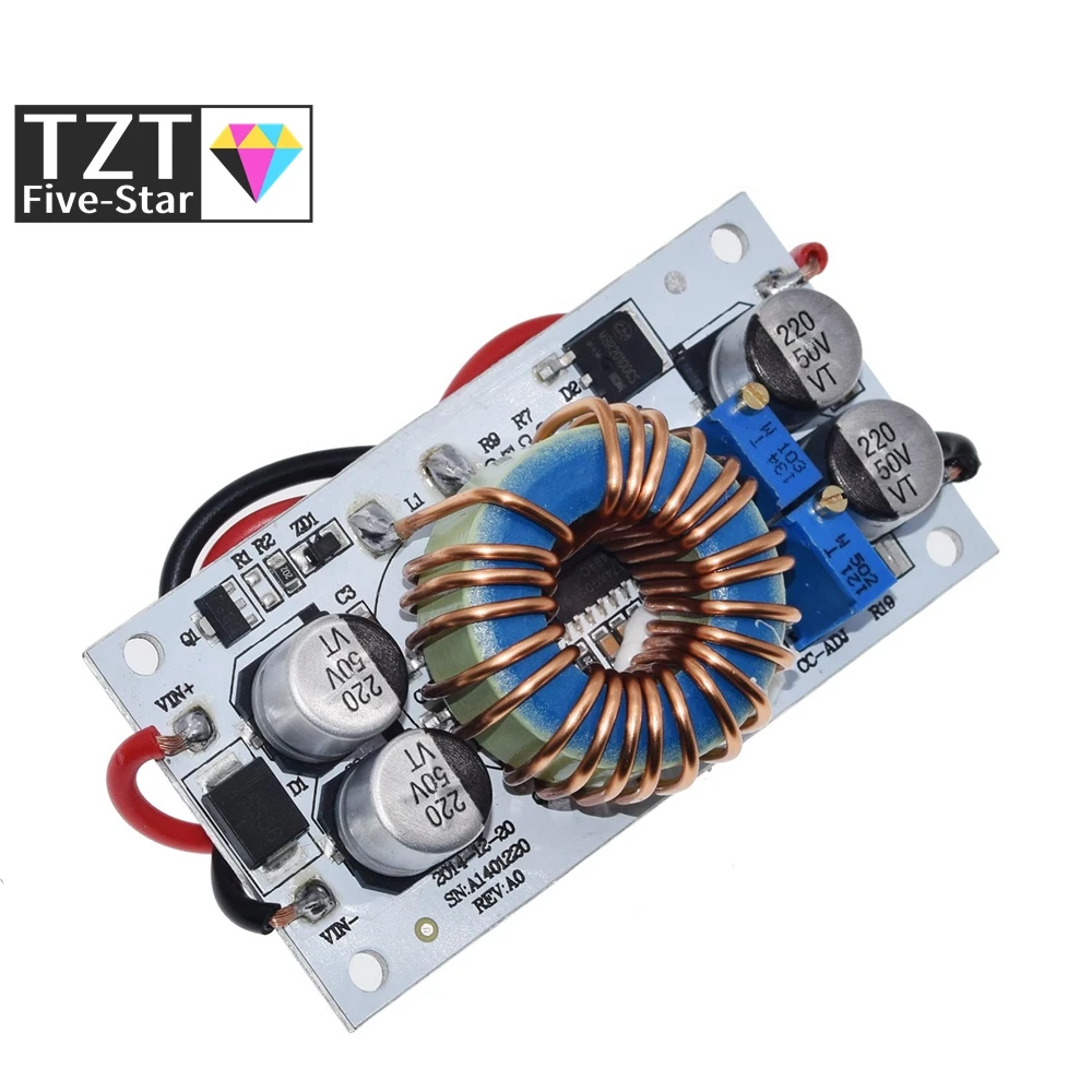 DC-DC повышающий преобразователь постоянного тока мобильный источник питания 10 А