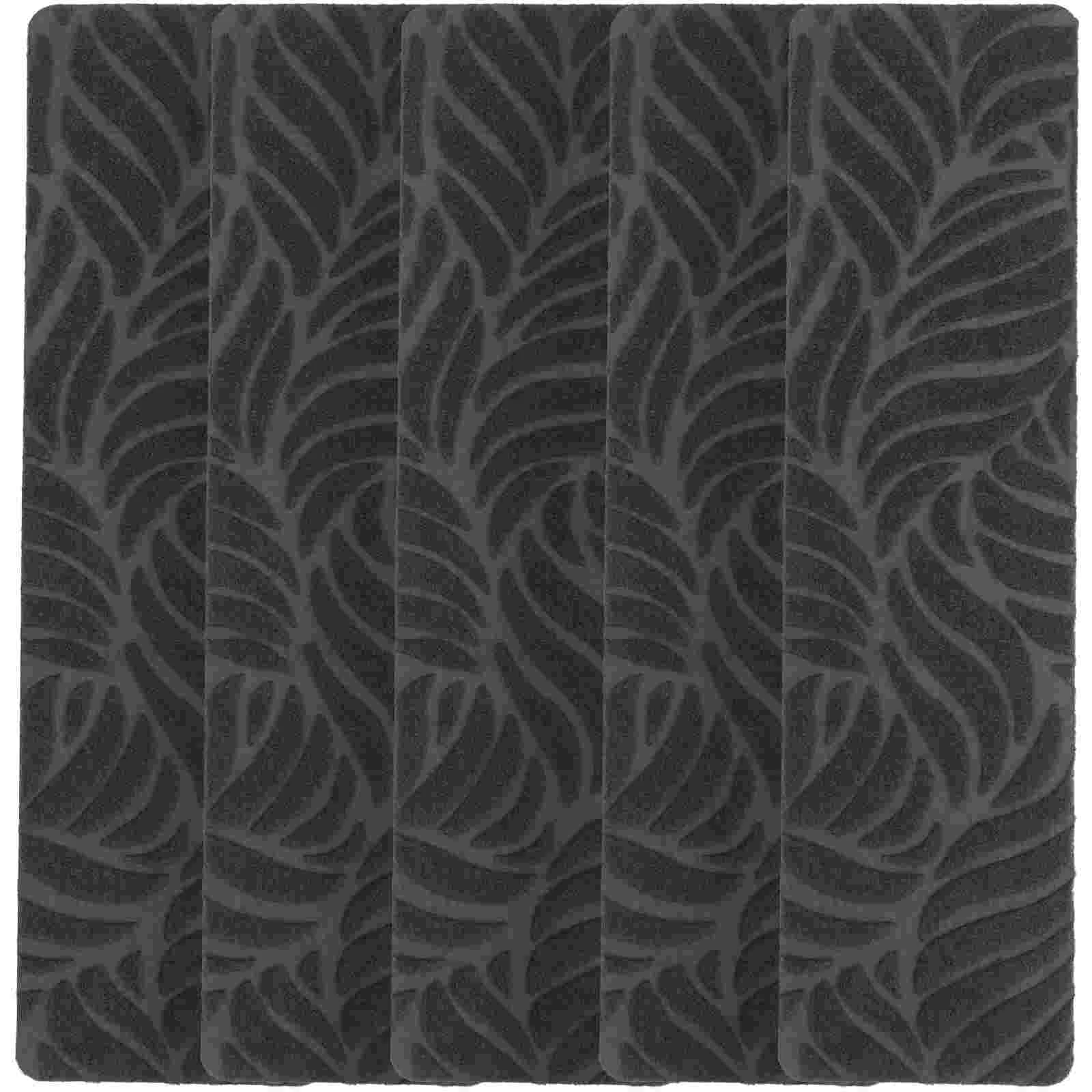 

Коврик для лестницы нескользящий из полиэстера, 5 шт.