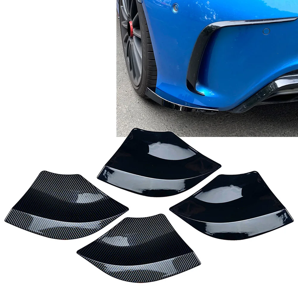 

2Pcs Car Rear Bumper Side Splitters Spoiler Canards Fender For Mercedes Benz A Class W176 A45 AMG 2013 2014 2015 2016 2017 2018